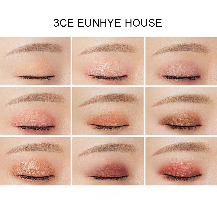 Bảng Phấn Mắt 9 Ô 3CE Eunhye House Mood Recipe Multi Eye Color Palette