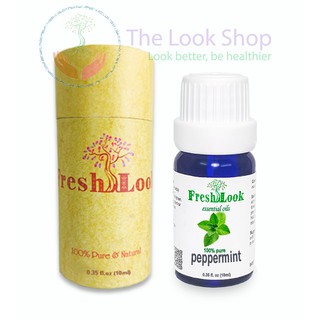 Tinh dầu Bạc hà nguyên chất Peppermint Essential Oil Fresh Look 10ml