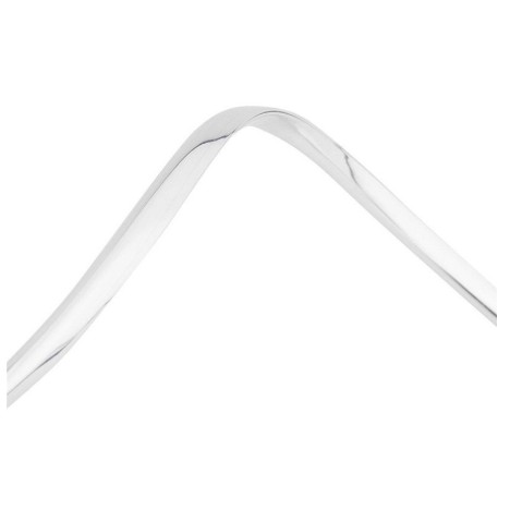 Nẹp cửa gió điều hòa viền chỉ khe máy lạnh Dây nhựa mạ crom kim loại chữ U trang trí nội thất xe hơi ô tô 1m 2m 4m 3m