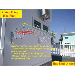 Giàn Phơi Gắn Tường Hòa Phát GT01