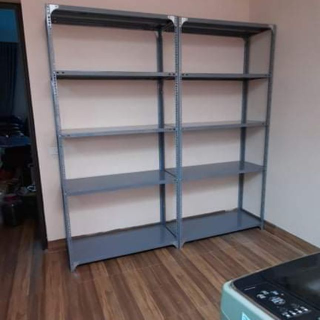 Kệ V lỗ, Free lắp đặt vận chuyển nội thành Hà nội, đủ các kt cho mn lựa chọn, mỗi sàn chịu tải trọng từ 80-120 tùy theo