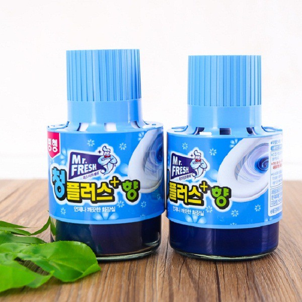 Bộ 2 Chai thả bồn cầu làm sạch diệt khuẩn làm thơm Mr.Fresh Korea