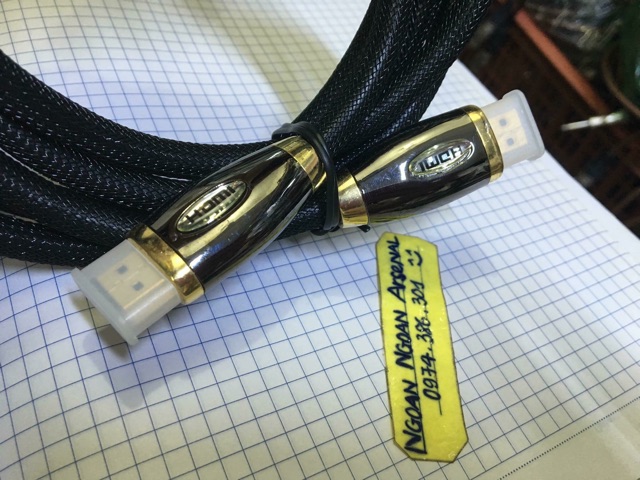 Dây tín hiệu HDMI 2m chuẩn 2k, 4k. Hàng chất lượng