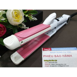 Máy Duỗi Uốn Tóc Kemei KM-6878