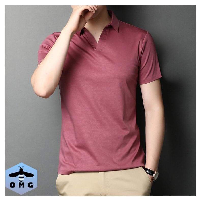 Áo thun nam vải đũi