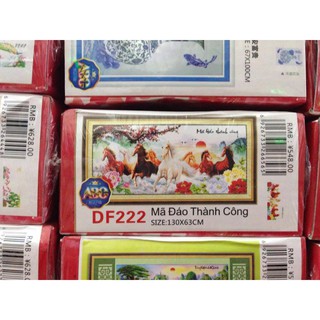 Tranh đính đá mã đáo thành công DF222