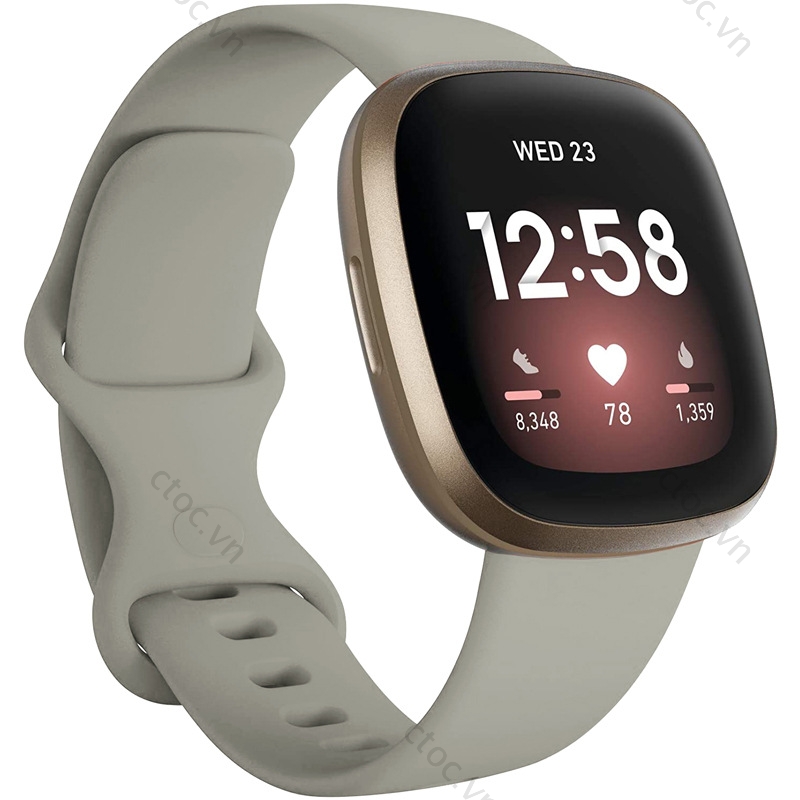 Dây đeo silicon thay thế cho đồng hồ thông minh Fitbit Versa 3 4 Fitbit sense sense2