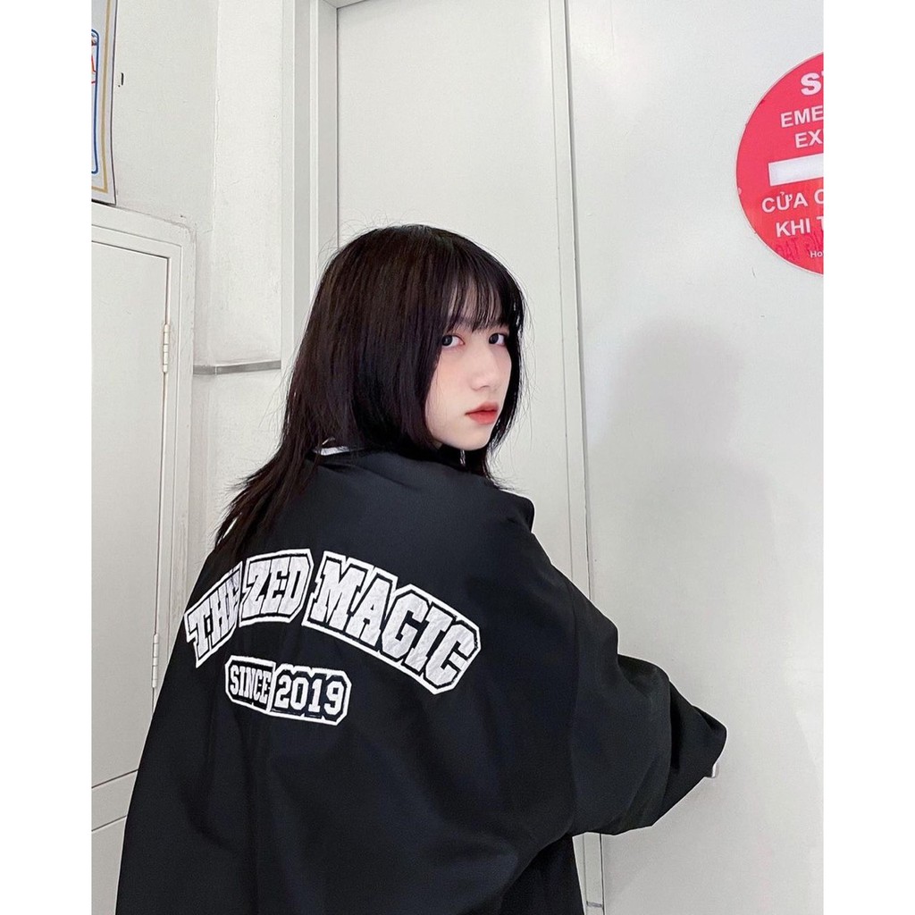 🆕 Áo khoác Bomber Chữ Ký KA Closet - Jacket khóa kéo tay bồng form dáng rộng bigsize nam nữ ulzzang siêu đẹp