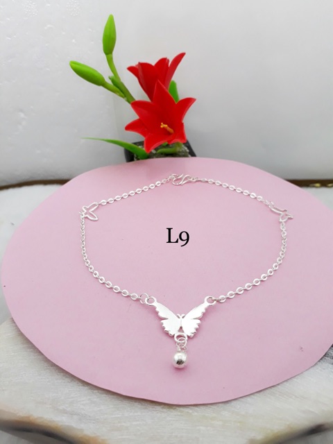 [ hải dương jewelry ] LẮC CHÂN NỮ BẠC TA CAO CẤP 925 | BigBuy360 - bigbuy360.vn