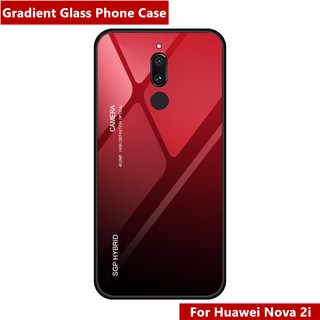 Ốp lưng kính cường lực thời trang cho Huawei Nova 2i