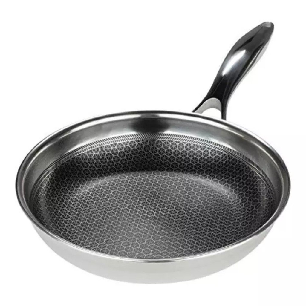 Chảo chống dính cao cấp 3 lớp inox 304, Blackcube Hàn Quốc. với lớp chống dính Daikin Nhật Bản cực bền.