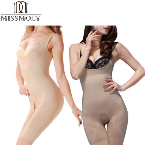 Bộ bodysuit định hình dáng thon dài ngang đùi | BigBuy360 - bigbuy360.vn
