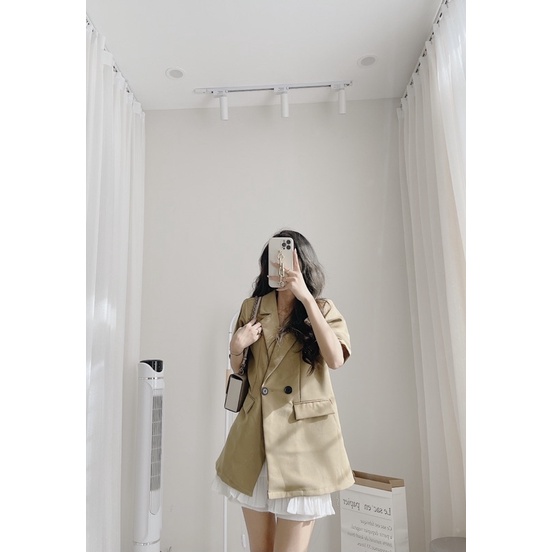 blazer cộc tay by Samhyewear | BigBuy360 - bigbuy360.vn