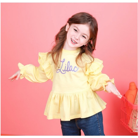 Áo váy cotton dài tay Hàn Quốc JBQGTS22 JL2