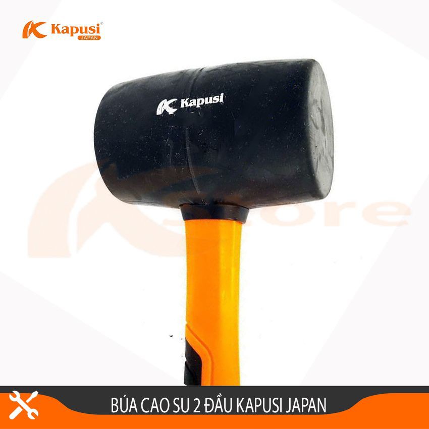 BÚA CAO SU 2 ĐẦU TRÒN KAPUSI JAPAN 680 GRAM , CAM KẾT HÀNG CHÍNH HÃNG