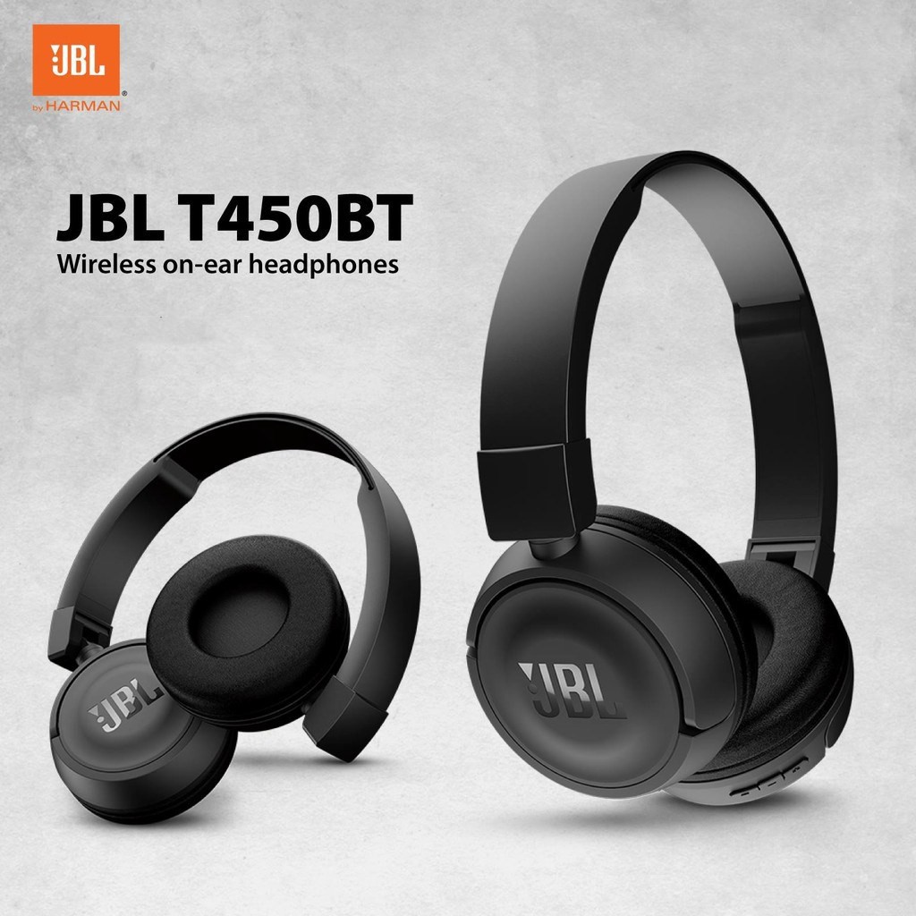 Tai Nghe Chụp Tai Không Dây JBL T450BT Bluetooth 4.0 Tích Hợp Micro