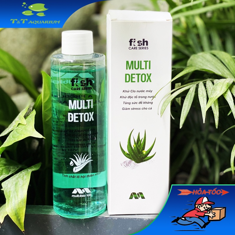 Multi Detox | Khử Clo và Kim Loại Nặng trong nước
