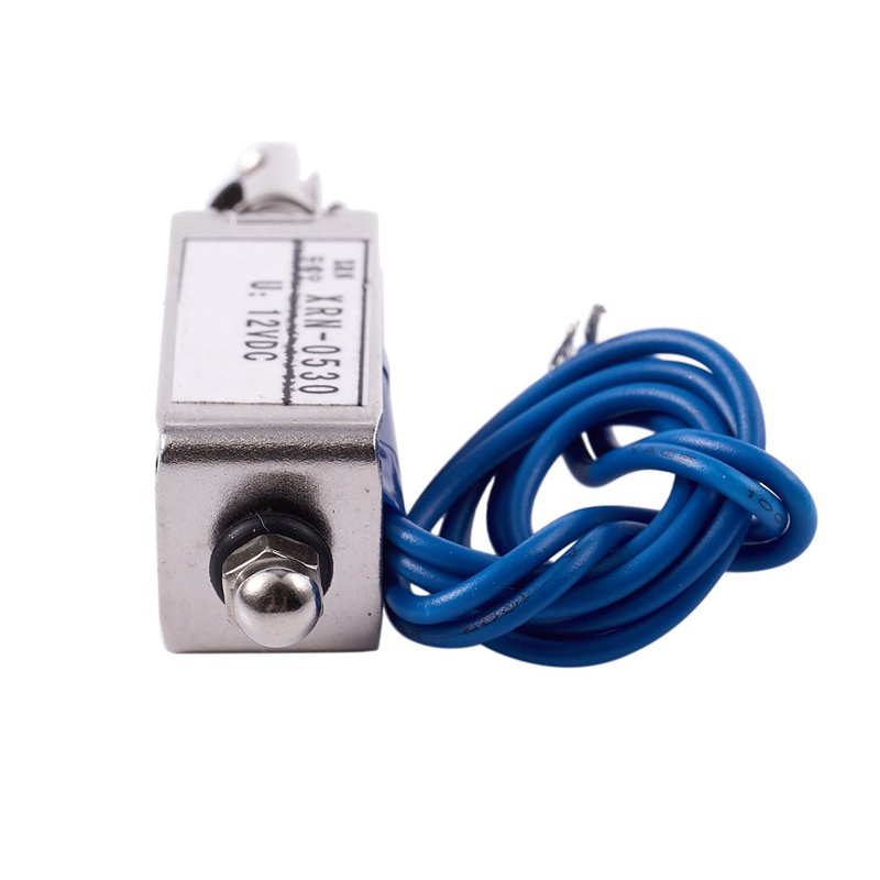 Van điện từ loại đẩy / kéo 10 mm DC 12 V 2.1 kg force