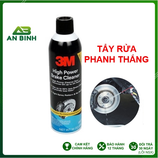 Chai Vệ Sinh Phanh Thắng Ô Tô – Dung Dịch Tẩy Rửa, Vệ Sinh Thắng Phanh Ô Tô, Xe Máy 3M – PN08880 396g