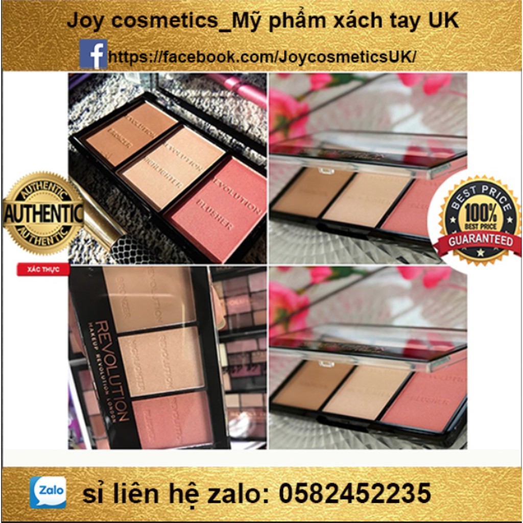 Bộ Kit Makeup Revolution Ultra Sculpt & Contour – CO1