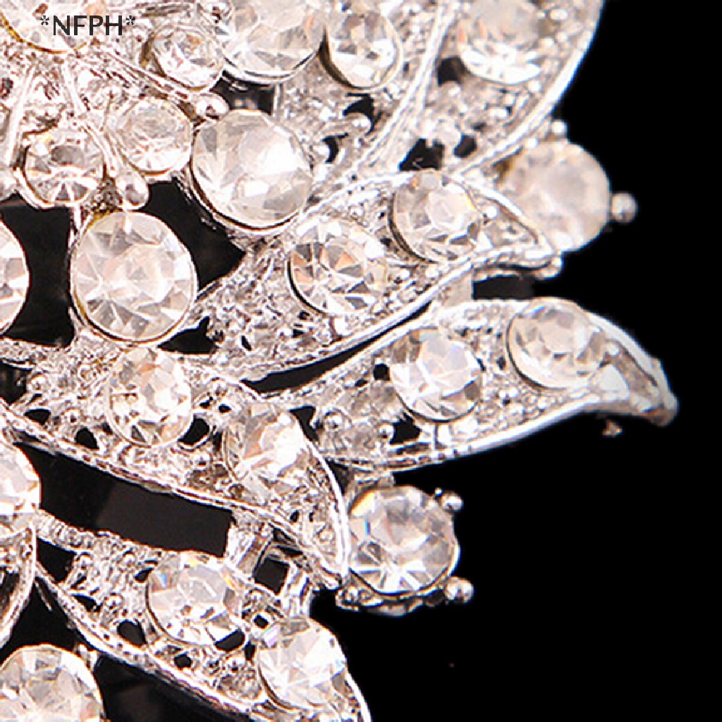 [NFPH] Trâm Cài Áo Đính Đá Pha Lê Phong Cách Vintage Cho Nữ