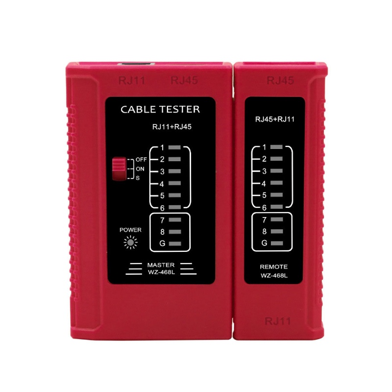 Dụng Cụ Kiểm Tra Dây Cáp Mạng Đa Năng RJ45 RJ11 LAN