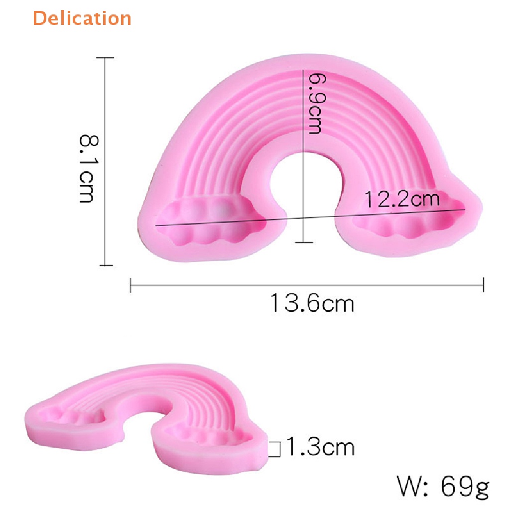 Khuôn silicone Tạo Hình Đám Mây Mưa Trang Trí Bánh DIY