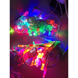 Dây Đèn Led trang trí hình trụ/ lục giác 7 mét