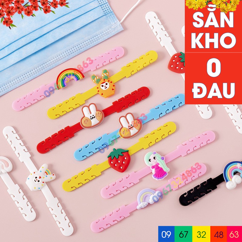 Dây Đeo Gắn Khẩu Trang Bằng Silicon Chống Đau Tai Khi Đeo Khẩu Trang TIỆN LỢI Cho Cả Gia Đình | BigBuy360 - bigbuy360.vn