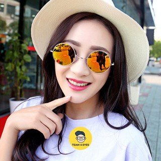 Kính mát form tròn nobita vintage thời thượng