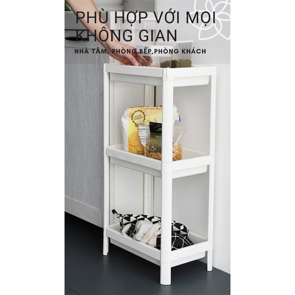 Kệ Để Đồ Đa Năng INOCHI 2 3 4 Tầng Dùng Để Đựng Gia Vị Nhà Bếp Hoặc Làm Giá Để Đồ Nhà Tắm Phòng Ngủ