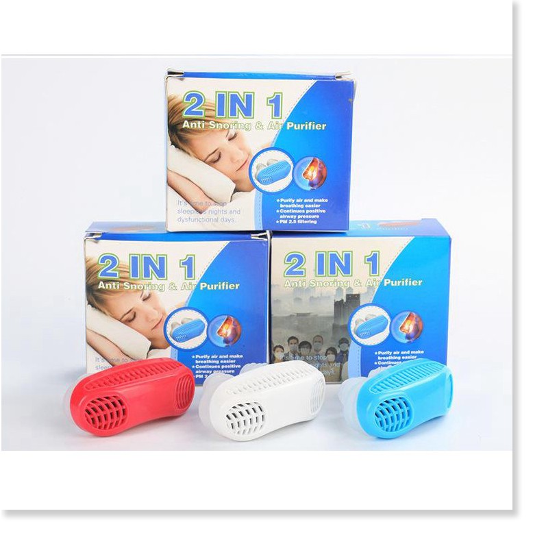 Thiết bị chống ngáy 🔖1 ĐỔI 1 🔖 Thiết bị chống ngáy 2in1 giúp cố định hàm khi ngủ, chống ngáy cao cấp,  an toàn  6128