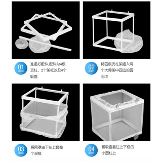 Lồng dưỡng cá , lồng cho cá đẻ