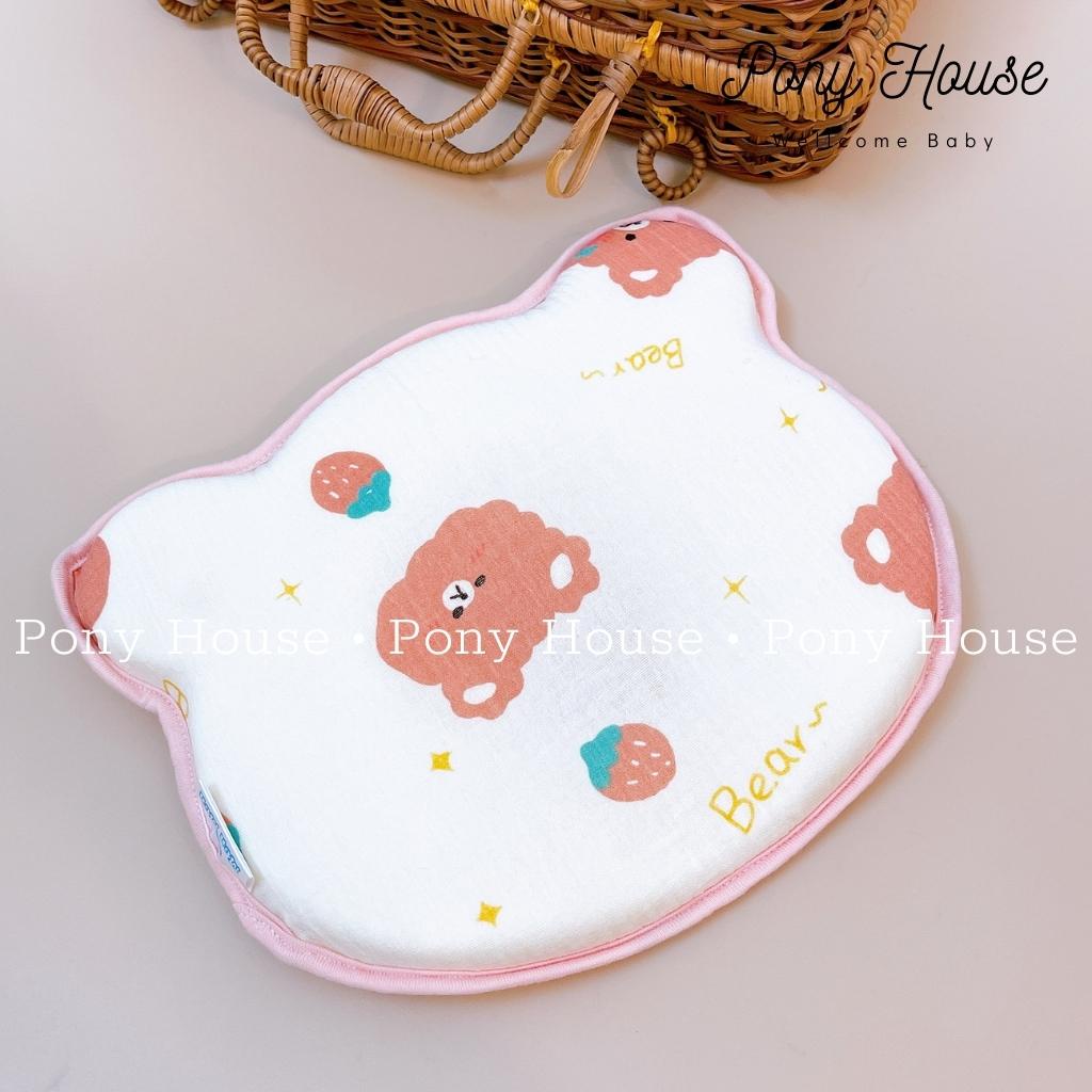 Gối Chống Bẹp Đầu - Gối Chống Méo Đầu Cao Su Non Cho Bé Sơ Sinh