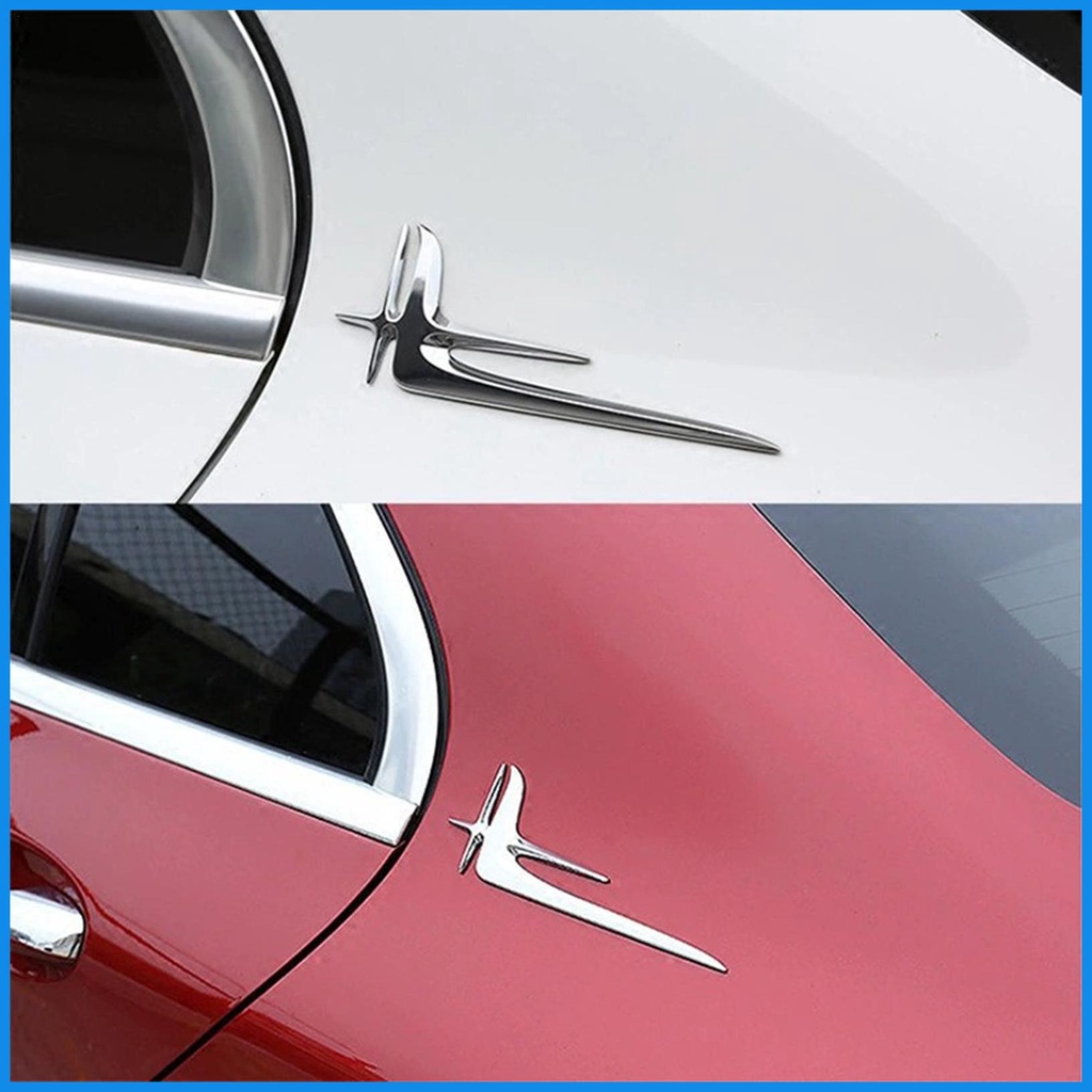 Miếng Dán Trang Trí Bảo Vệ Cạnh Xe Hơi Bằng Kim Loại Crom