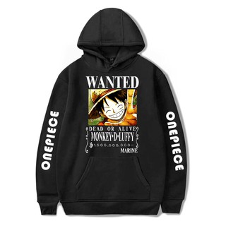 🔥HOT🔥 Áo Hoodie One Piece Luffy truy nã cực chất giá siêu rẻ 🎁