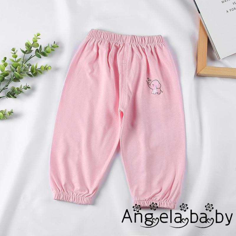 Quần Dài Lưng Thun In Hình Gấu Trúc Đáng Yêu Cho Bé
