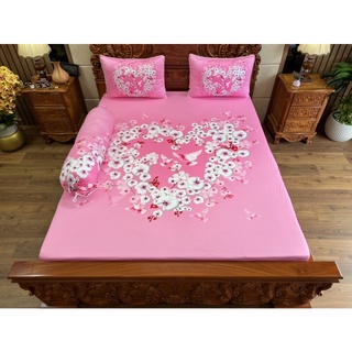 Bộ chăn ga gối Thun siêu mát Lạnh 5D Cao Cấp