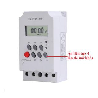 Công tắc hẹn giờ KG316T-II dùng trong tưới tiêu nông nghiệp 25A - mẫu mới 2024 timer hẹn giờ