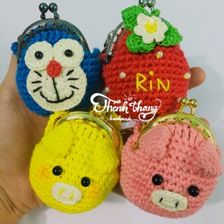 Túi đựng tỏi handmade (Khung mini 5cm)