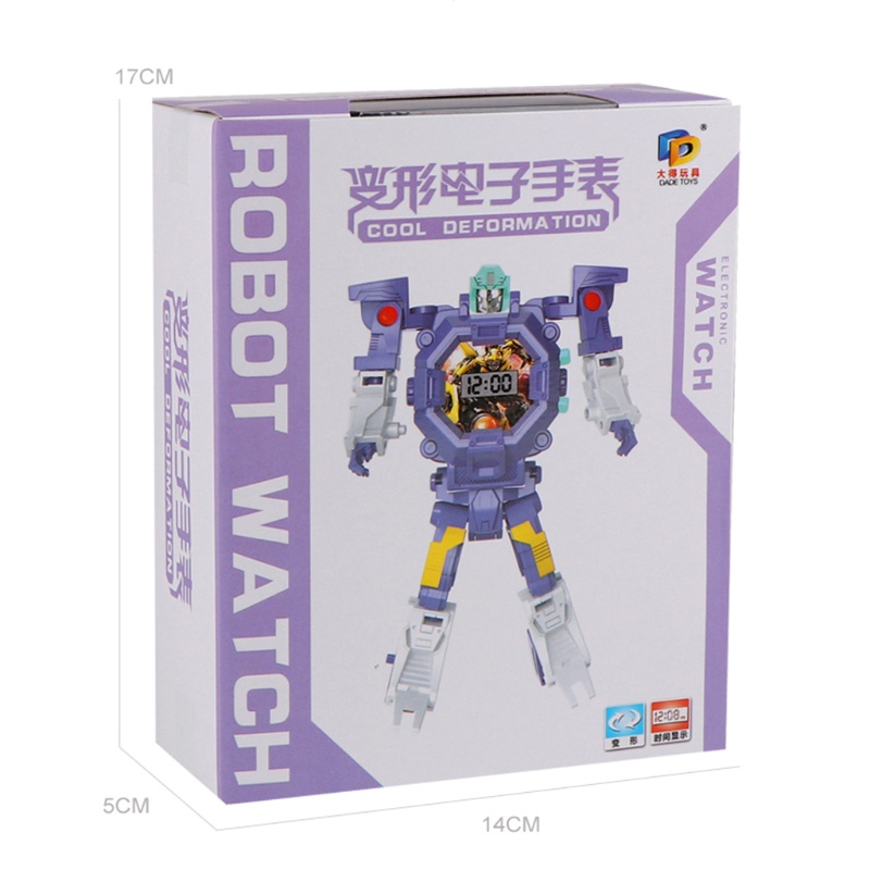 Đồ Chơi Đồng Hồ Robot Biến Hình Cho Bé