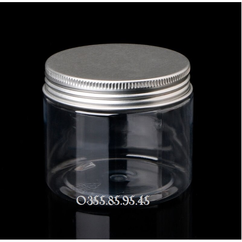 Hũ nhựa PET có lót thân trong nắp đủ màu 50g - hủ chiết mỹ phẩm, đựng kem, phụ kiện du lịch.