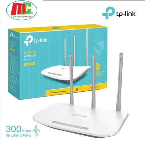 Bộ phát Wifi TP-LINK TL-WR845N 300Mbps - Hàng Chính Hãng