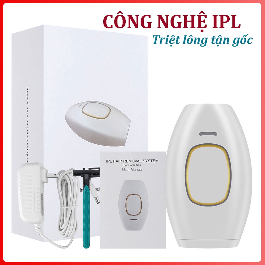 Máy triệt lông vĩnh viễn Tẩy lông nách Tẩy lông tay chân Tẩy lông Bikini Kem tẩy lông Wax lông Triệt lông tận gốc