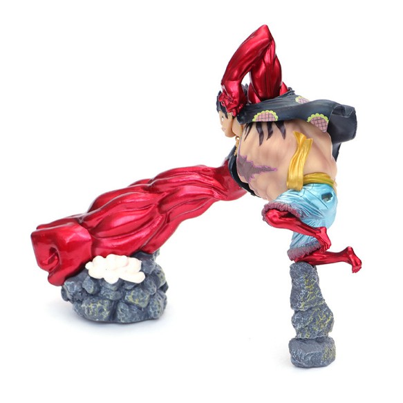 Mô hình Luffy gear 4 One piece tay to tung nắm đấm cao 23cm