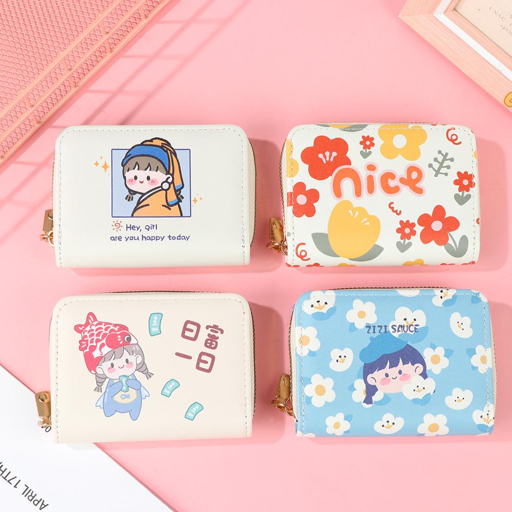 Ví DAPHS Mini Đựng Tiền Xu Họa Tiết Hoạt Hình Dễ Thương Cho Bạn Gái