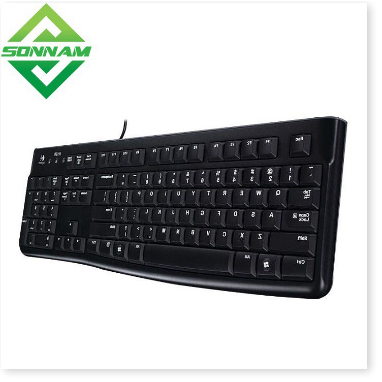 Bàn phím kết nối dây usb logitech K120 chính hãng DGW phân phối