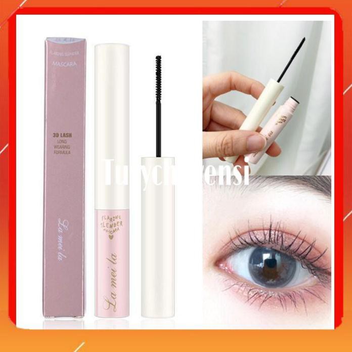 Mascara Siêu Mảnh Tơi Mi Lameila Vỏ Hồng MLMLH2