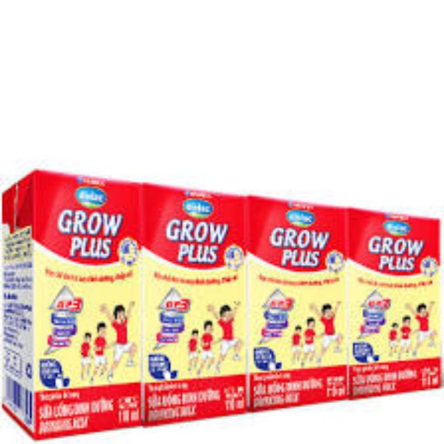 Sữa bột pha sẵn Dielac Grow Plus 110ml - Lốc 4 hộp x 110ml