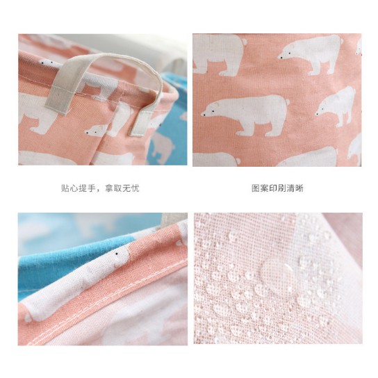 [XỊN_RẺ] Giỏ Vải Đựng Đồ Đa Năng,Đựng Đồ Chơi Sọt Vải Để Quần Áo Vải Bố Chống Thấm Nước - Văn Phòng Phẩm Sáng Tạo